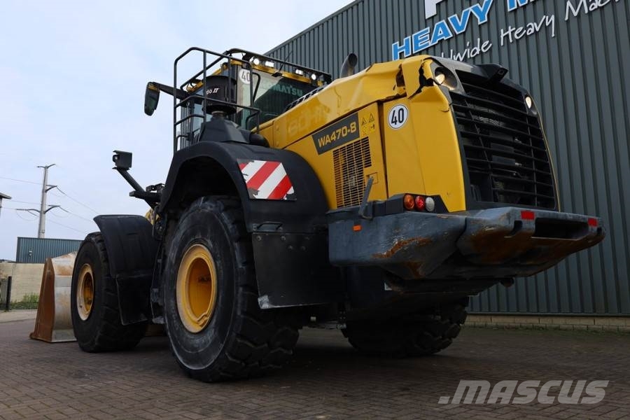 Komatsu WA470-8 Diesel, 4x4 Drive, Tamtron Weighting Syste Utovarivači na kotačima