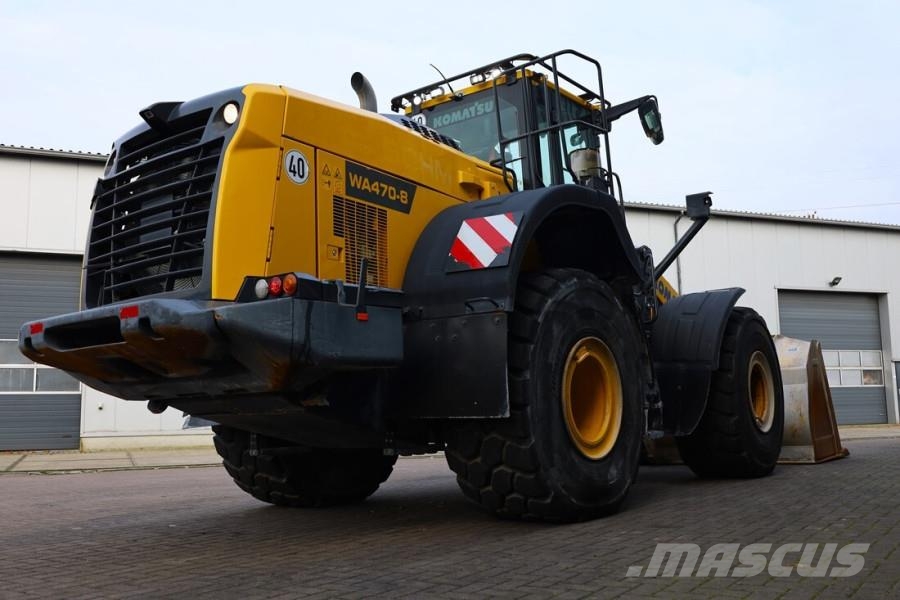 Komatsu WA470-8 Diesel, 4x4 Drive, Tamtron Weighting Syste Utovarivači na točkove