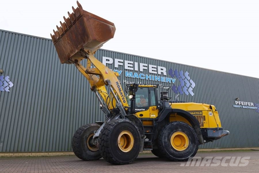 Komatsu WA470-8 Diesel, 4x4 Drive, Tamtron Weighting Syste Utovarivači na kotačima