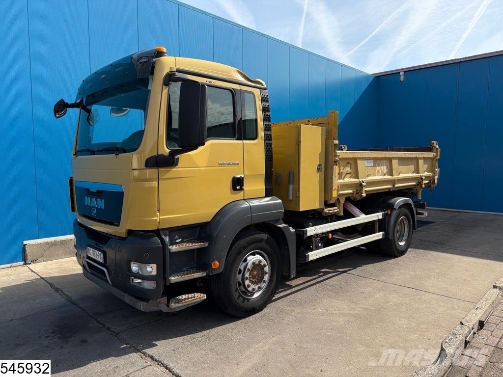 MAN TGS 18 360 Manual, Steel suspension Camiões basculantes