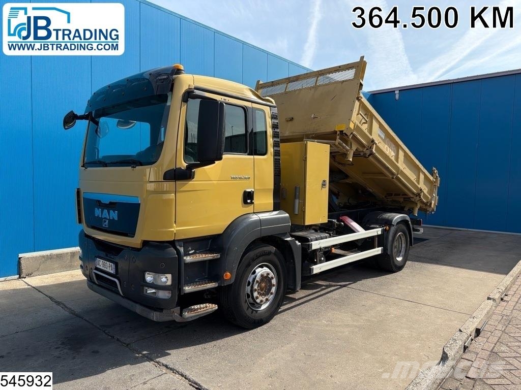 MAN TGS 18 360 Manual, Steel suspension Camiões basculantes