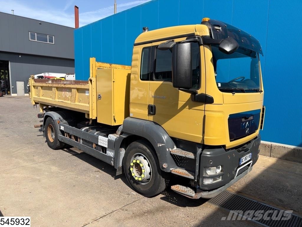 MAN TGS 18 360 Manual, Steel suspension Camiões basculantes