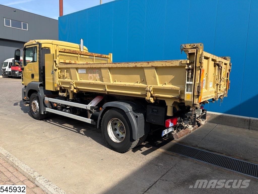 MAN TGS 18 360 Manual, Steel suspension Camiões basculantes