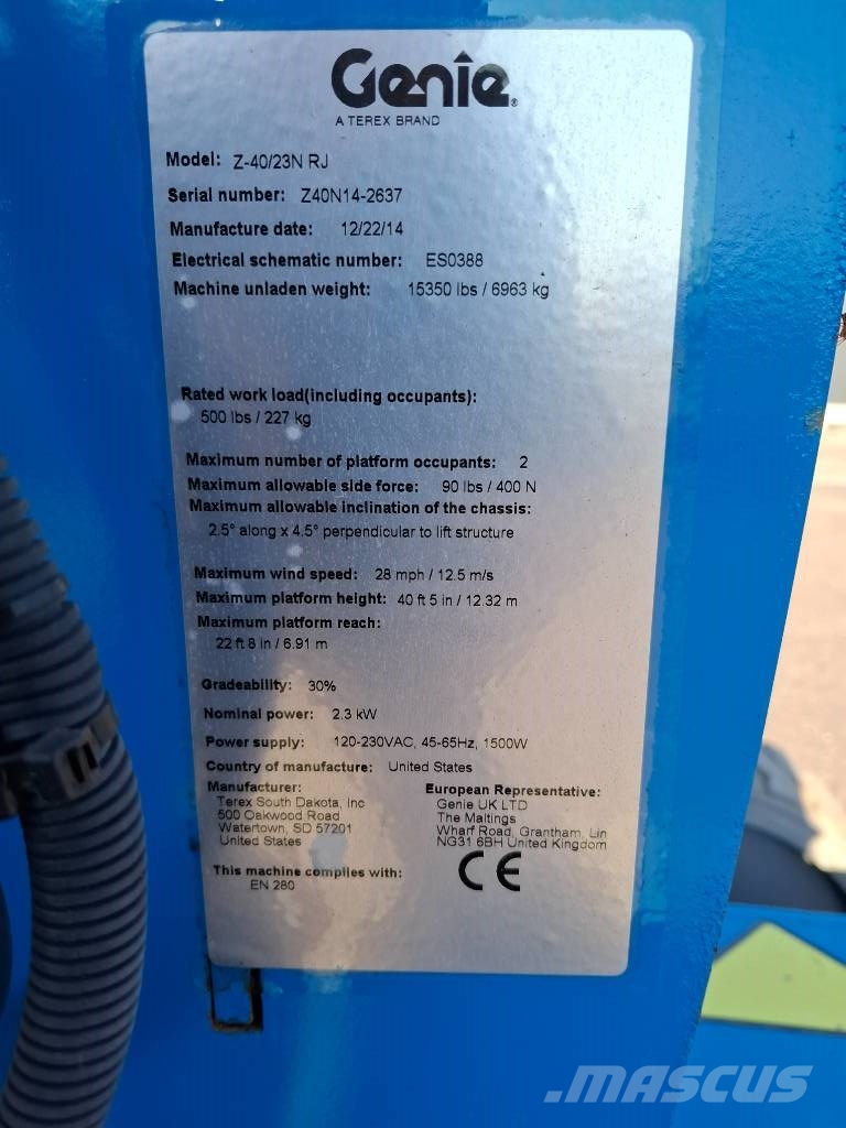 Genie Z 40/23 N RJ Kuukulkijat