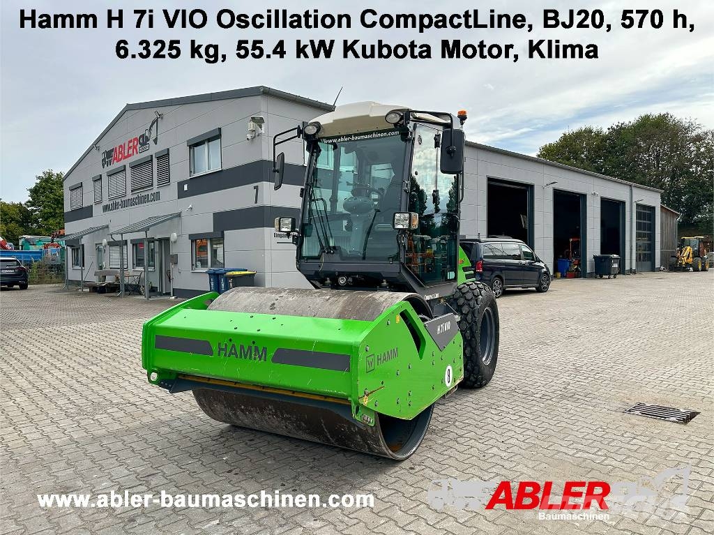 Hamm H 7i VIO Oscillation CompactLine Yksivalssijyrät