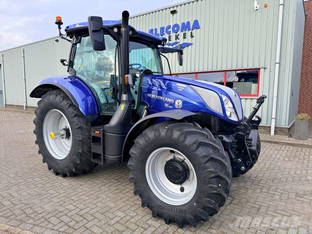 New Holland T6.180 AC Blue Power Stage V GPS Tracteur