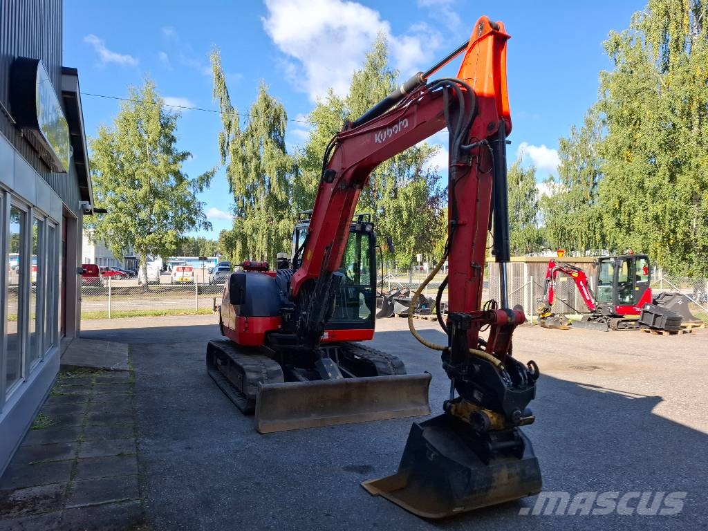 Kubota KX 080-4 Väikeekskavaatorid 7t-12t