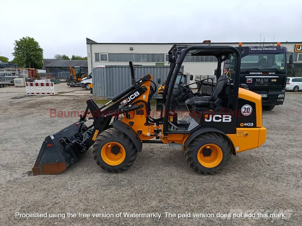 JCB 403 25 PS Canopy Demo Hjullastare