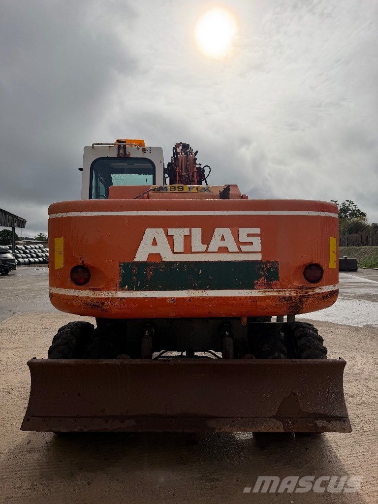 Atlas 1304 Gravemaskiner på hjul