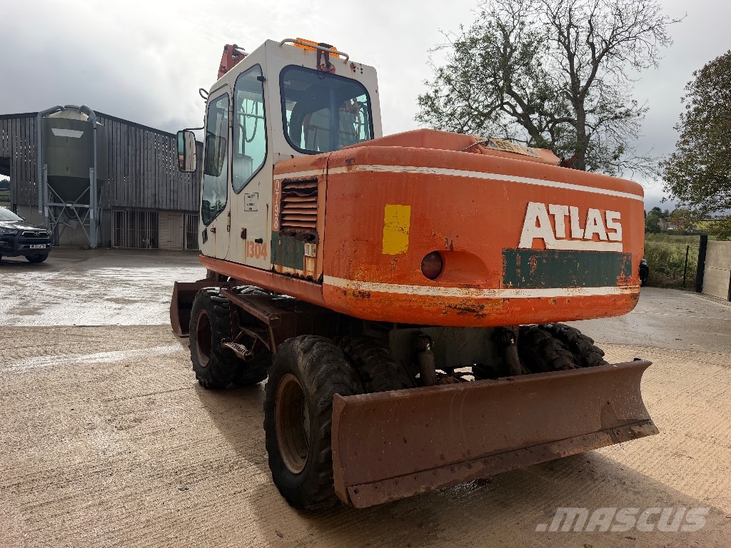 Atlas 1304 Gravemaskiner på hjul