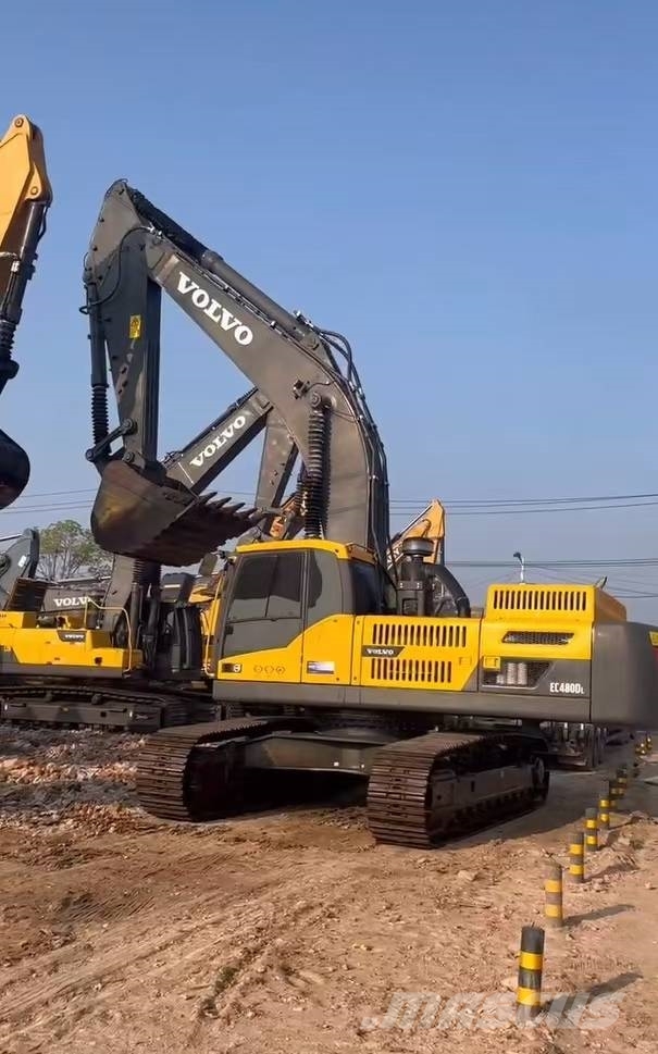Volvo EC 480 D L Bageri guseničari