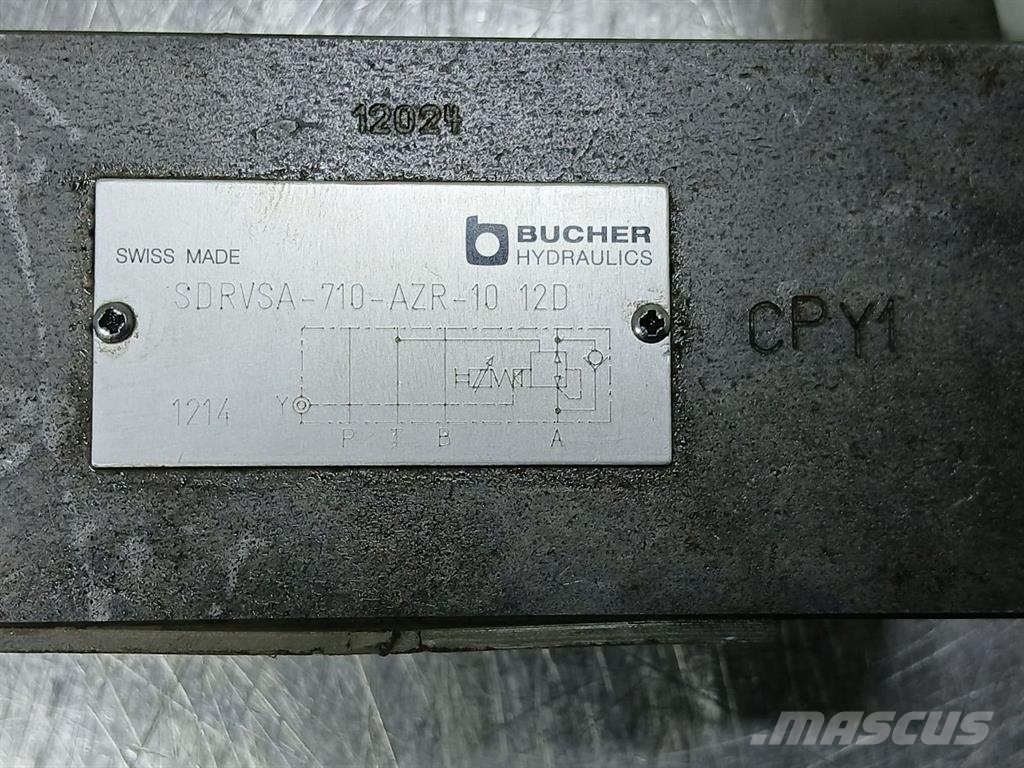 Bucher Hydraulics SDRVSA-710-AZR-10 - NG10 modular valves Hydraulique