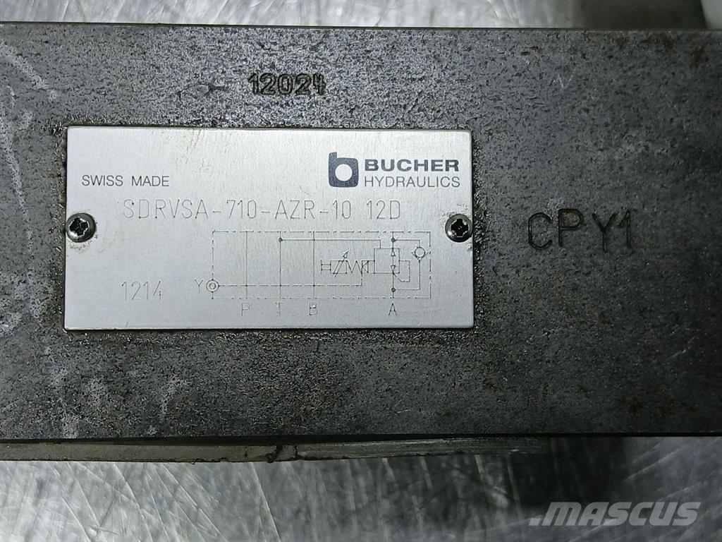 Bucher Hydraulics SDRVSA-710-AZR-10 - NG10 modular valves Hydraulics