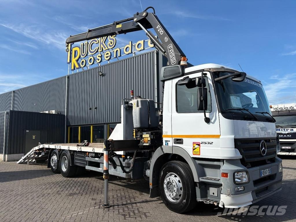 Mercedes-Benz Actros 2632 + FASSI F210--2X EXT. + REMOTE + HYDRA Terepdaruk