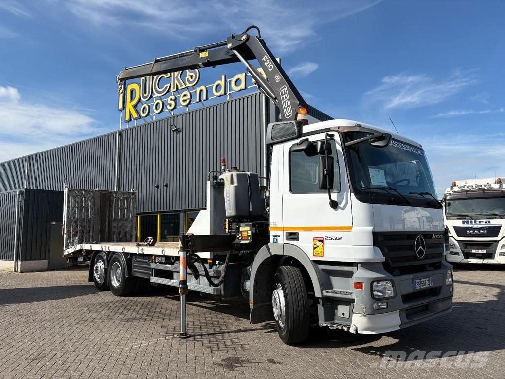 Mercedes-Benz Actros 2632 + FASSI F210--2X EXT. + REMOTE + HYDRA Univerzálne terénne žeriavy