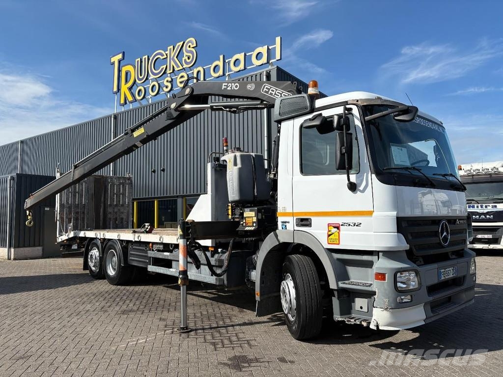 Mercedes-Benz Actros 2632 + FASSI F210--2X EXT. + REMOTE + HYDRA Univerzálne terénne žeriavy