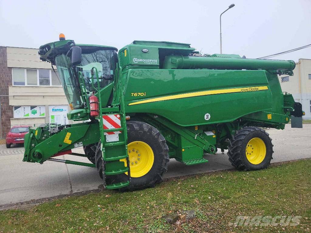 John Deere T 670 i Θεριζοαλωνιστικές μηχανές