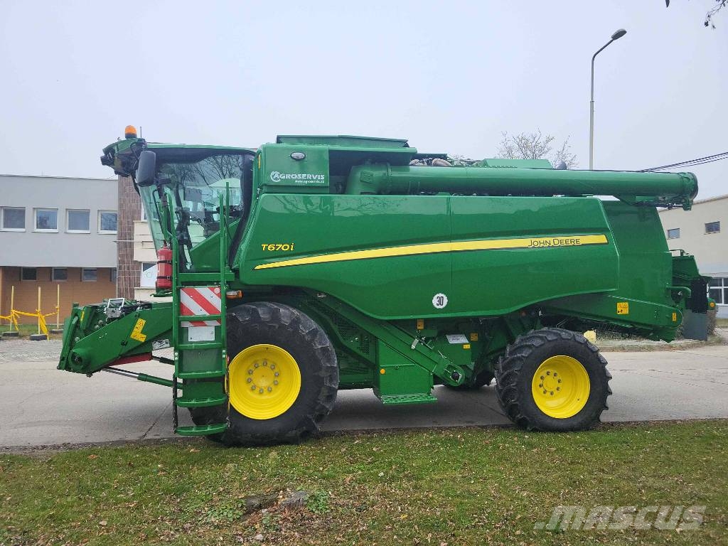 John Deere T 670 i Θεριζοαλωνιστικές μηχανές