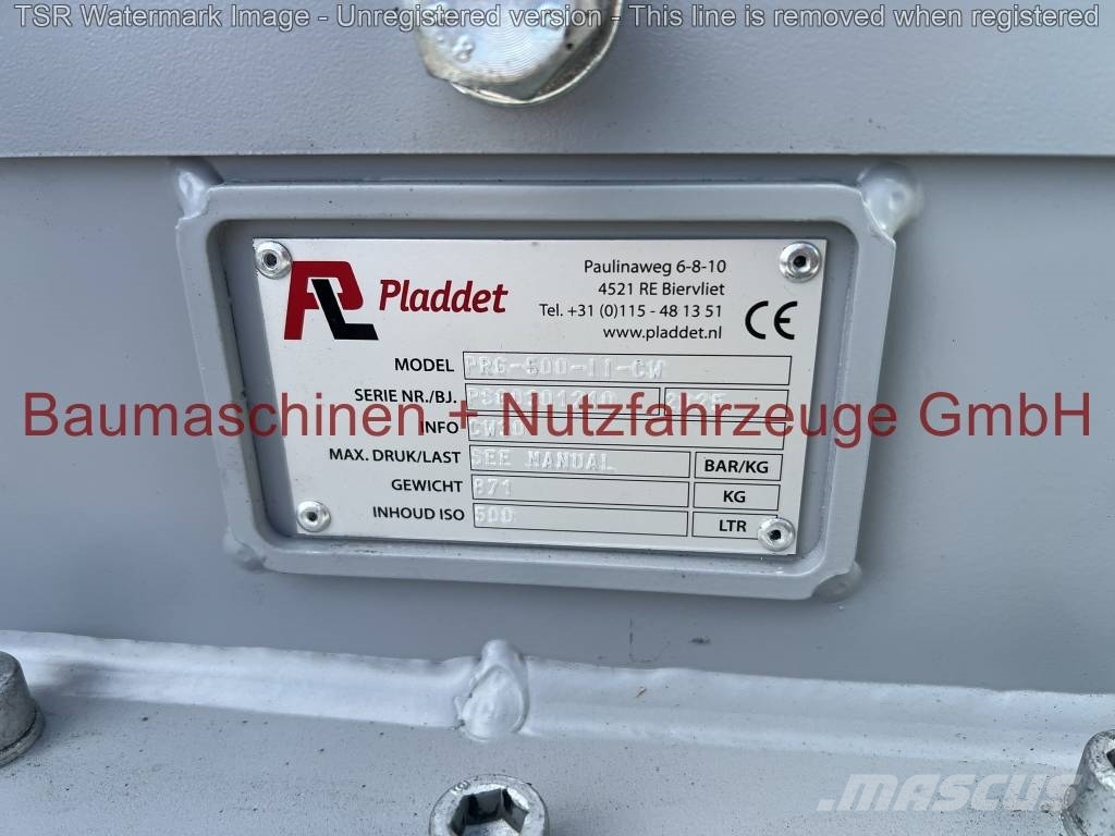Pladdet PRG 3-500 CW30 NEU Grabeži