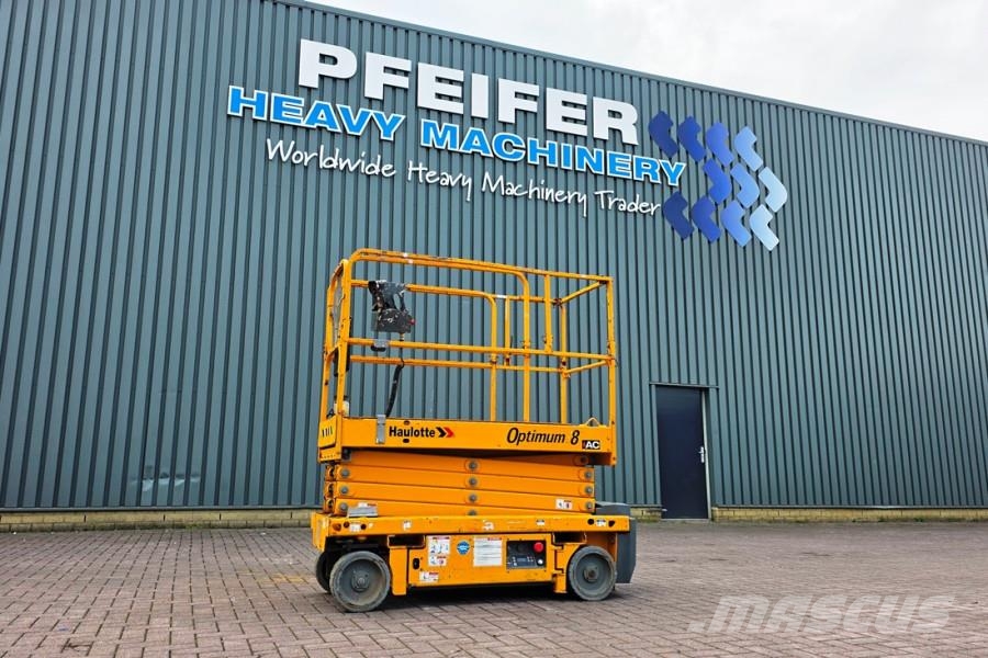 Haulotte Optimum 8 Electric, 7.77m Working Height, 230kg Ca Minicargadoras