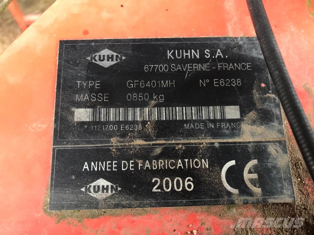 Kuhn GF 6401 MH Rendkészítő