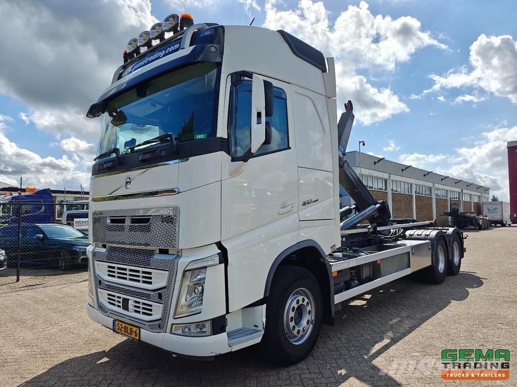 Volvo FH 460 6x4 GlobeTrotter Euro6C - 10T Front Axle - Hook lift trucks