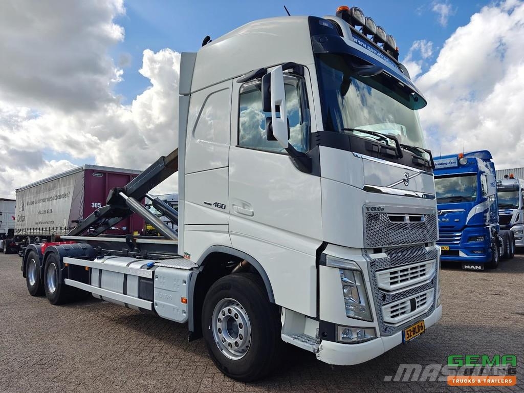 Volvo FH 460 6x4 GlobeTrotter Euro6C - 10T Front Axle - Hook lift trucks