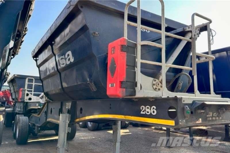 Afrit 18mÂ³ Interlink Side Tipper Trailer Anders