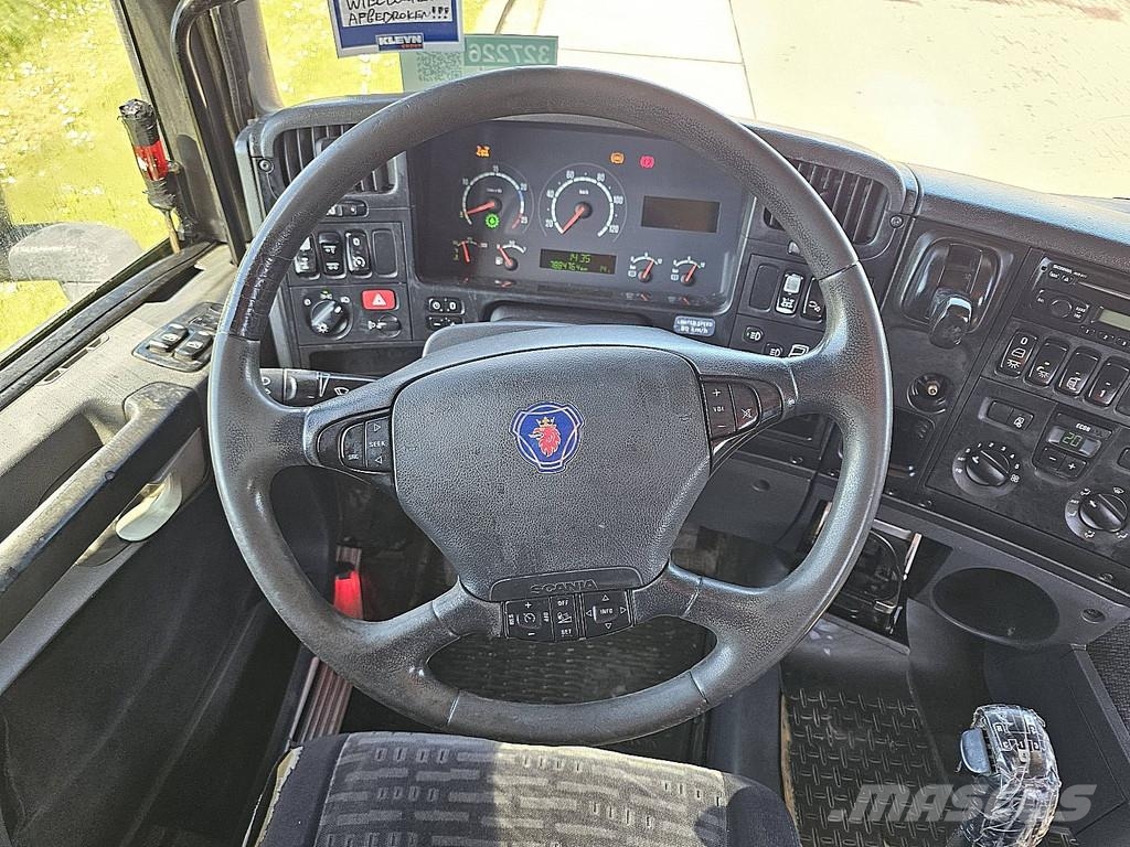 Scania R420 6X2 FULL STEEL MAN. Camiones elevadores de gancho
