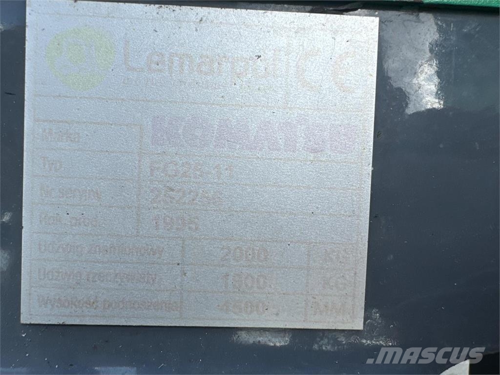Komatsu FG20 // LPG // Good condition Plinski viličarji