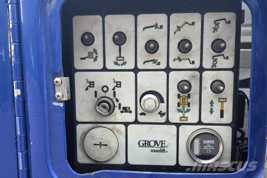 Grove AMZ51E Electric, 4x2 Drive, 15.5m Working Height, Knikarmhoogwerkers