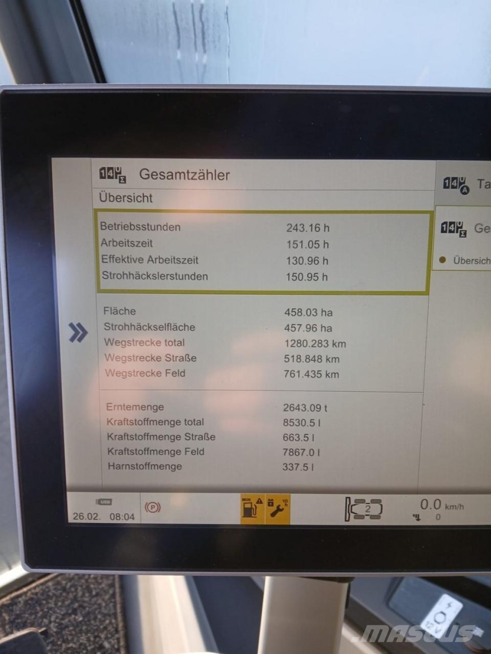 CLAAS Lexion 7500 TT Skurtreskere