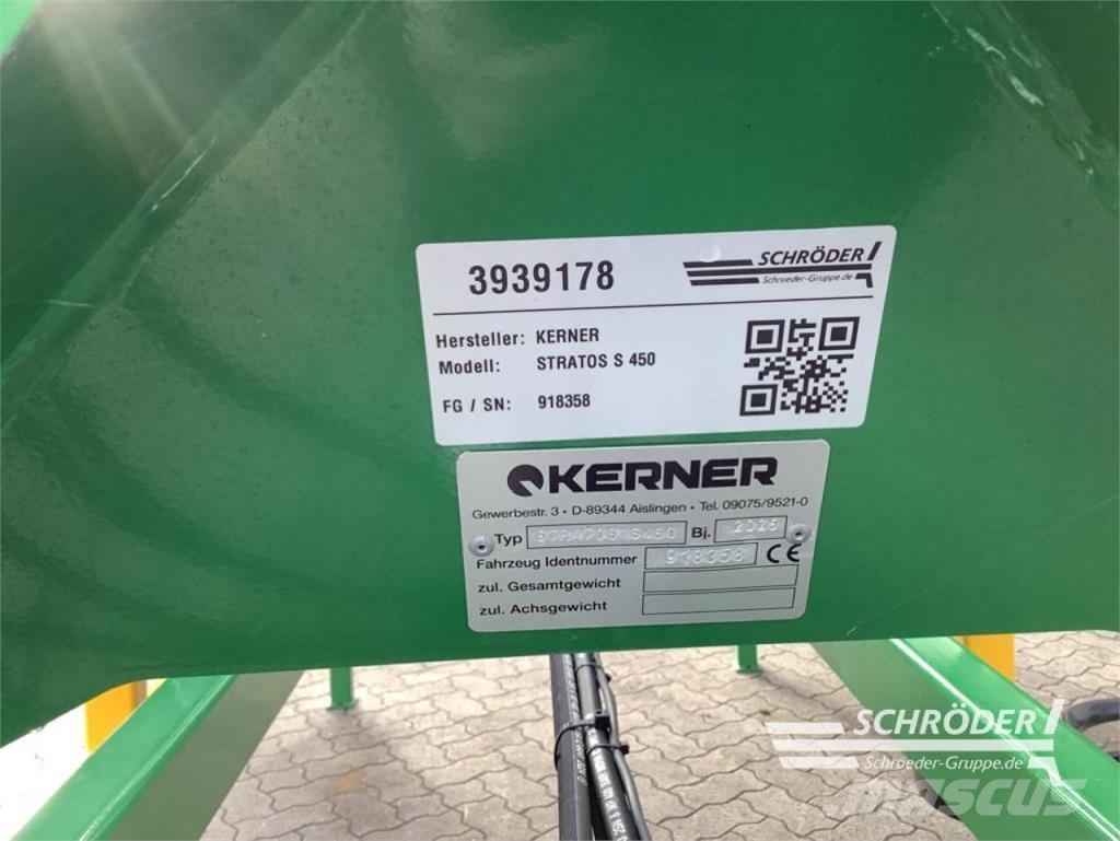 Kerner STRATOS S 450 Cultivadoras