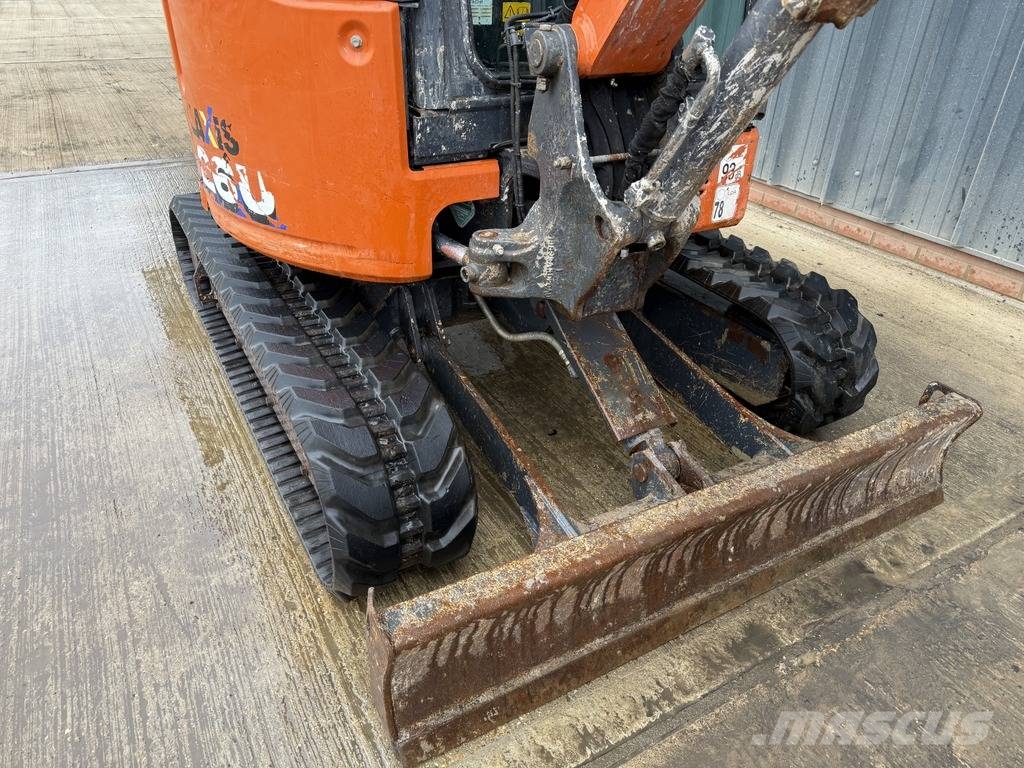 Hitachi ZX 26 U-6 2.7t Mini Excavator with 3 buckets, 2021