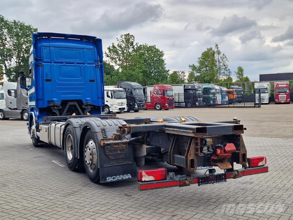 Scania R490 Topline 6x2*4 - BDF - Retarder - Full air - E Containertrucks met kabelsysteem