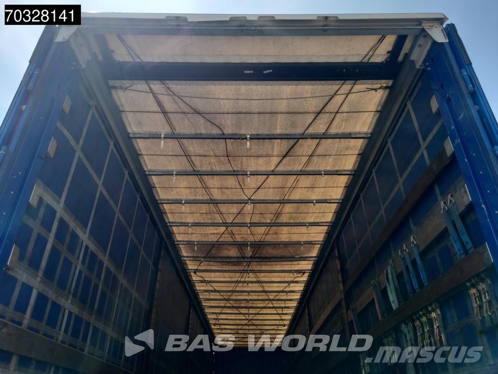 Kässbohrer XS 5 axles Sliding Roof Palletkist Curtainsider semi-trailers