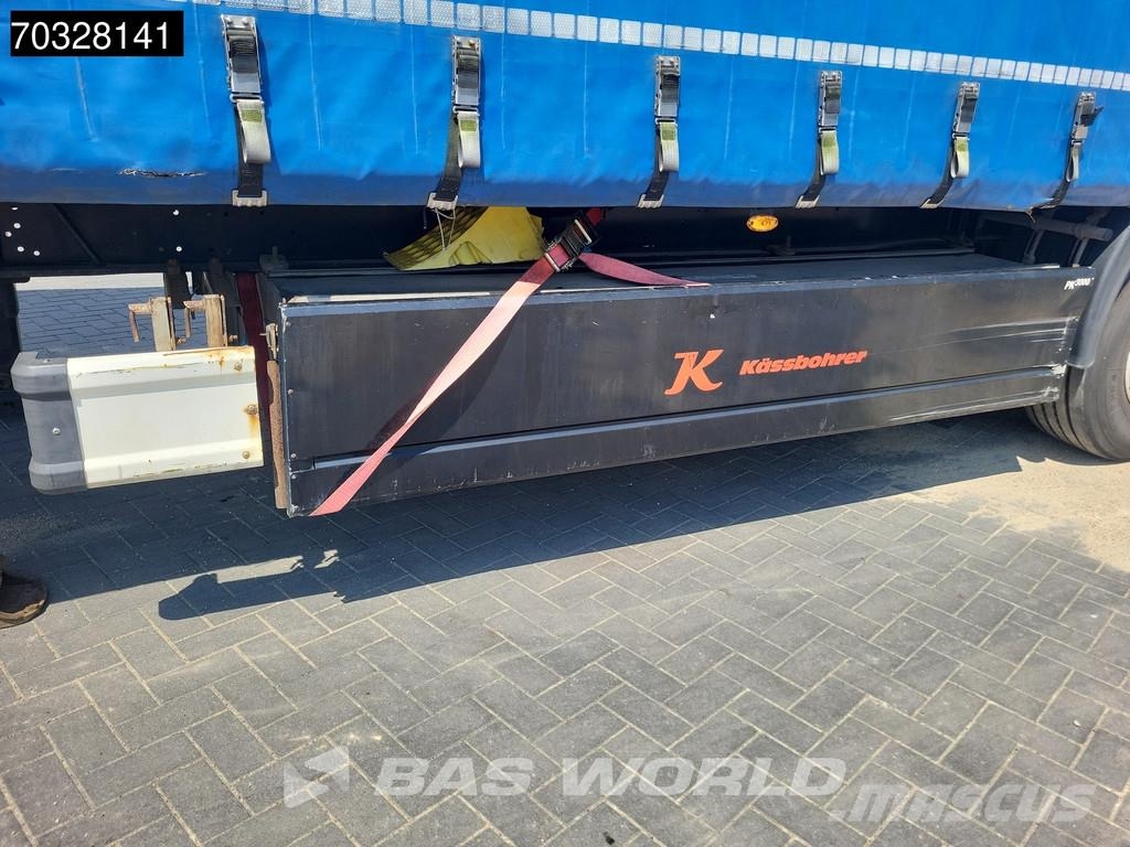 Kässbohrer XS 5 axles Sliding Roof Palletkist Curtainsider semi-trailers