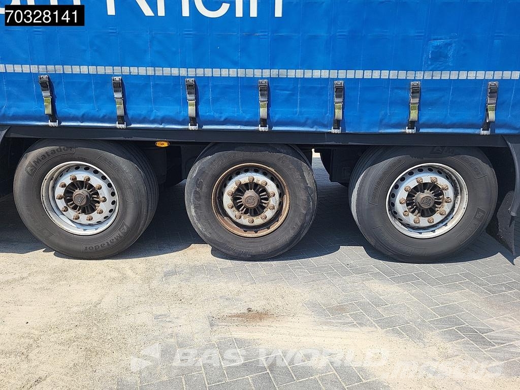 Kässbohrer XS 5 axles Sliding Roof Palletkist Curtainsider semi-trailers