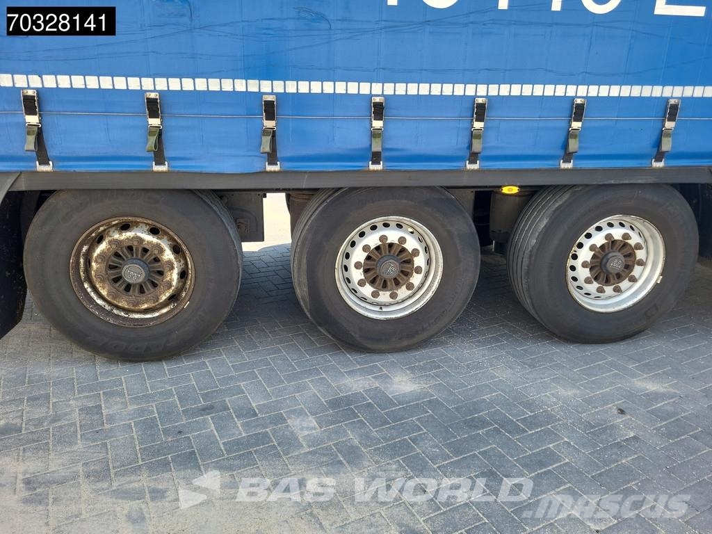 Kässbohrer XS 5 axles Sliding Roof Palletkist Curtainsider semi-trailers