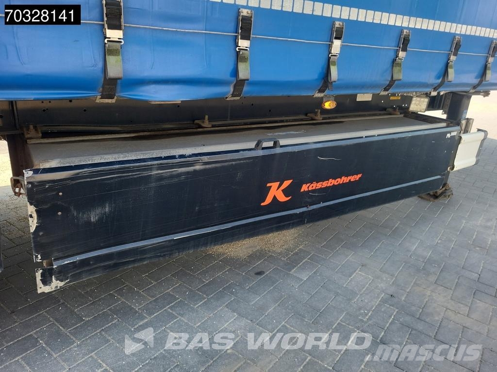 Kässbohrer XS 5 axles Sliding Roof Palletkist Curtainsider semi-trailers