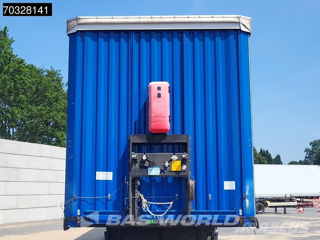 Kässbohrer XS 5 axles Sliding Roof Palletkist Curtainsider semi-trailers