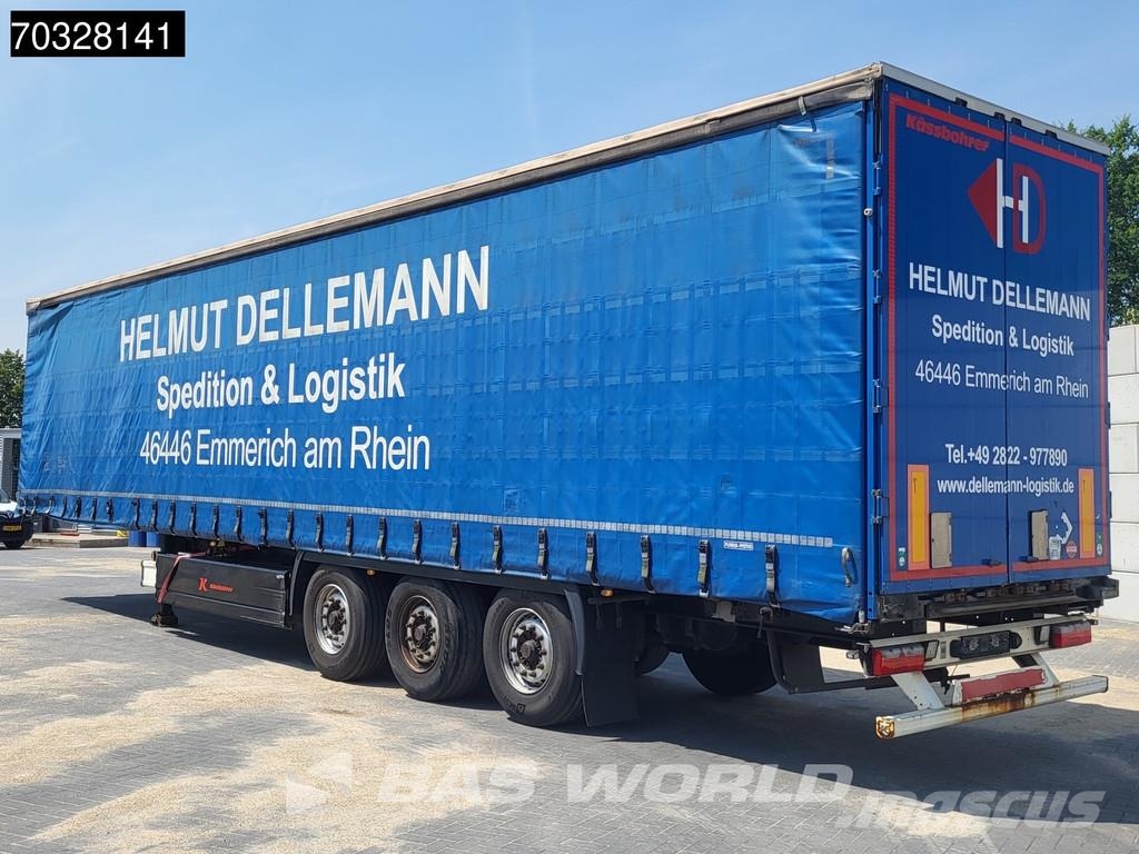 Kässbohrer XS 5 axles Sliding Roof Palletkist Curtainsider semi-trailers