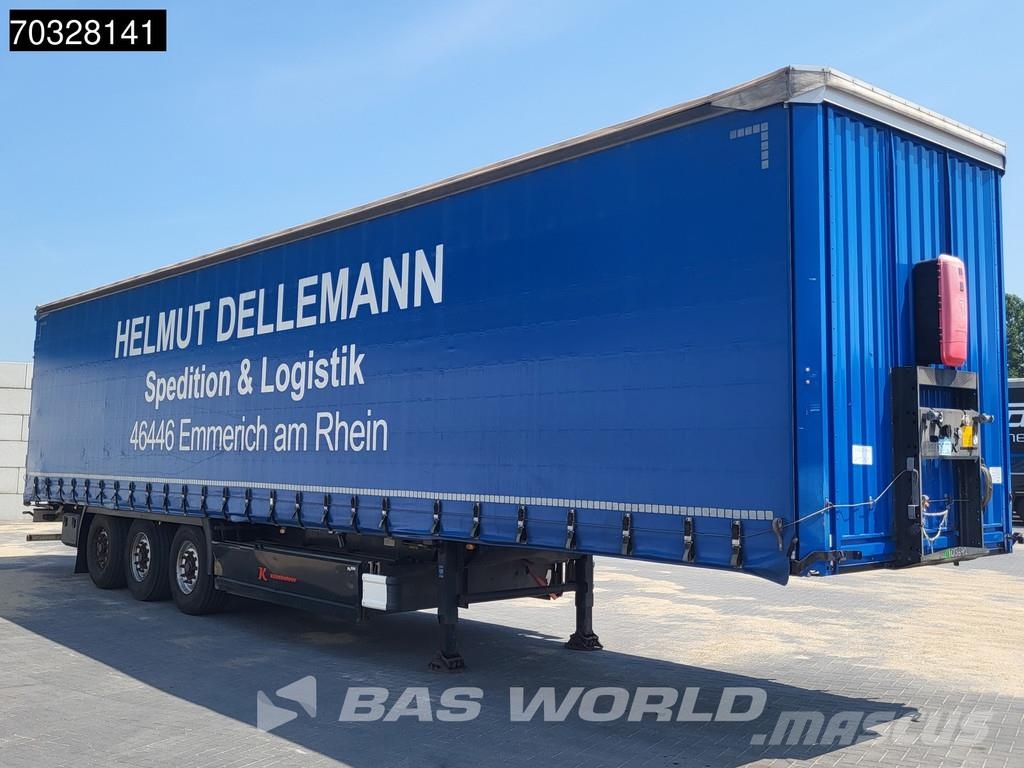 Kässbohrer XS 5 axles Sliding Roof Palletkist Curtainsider semi-trailers