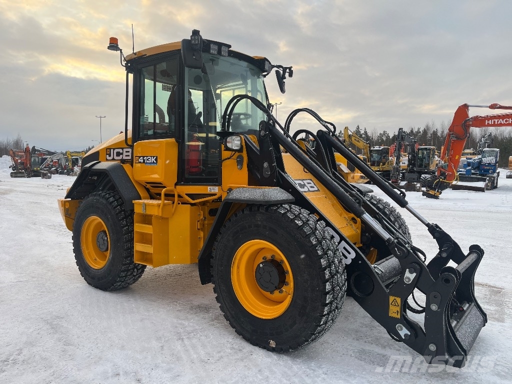 JCB 413 K / Uusi, Takuu 12kk Cargadoras sobre ruedas