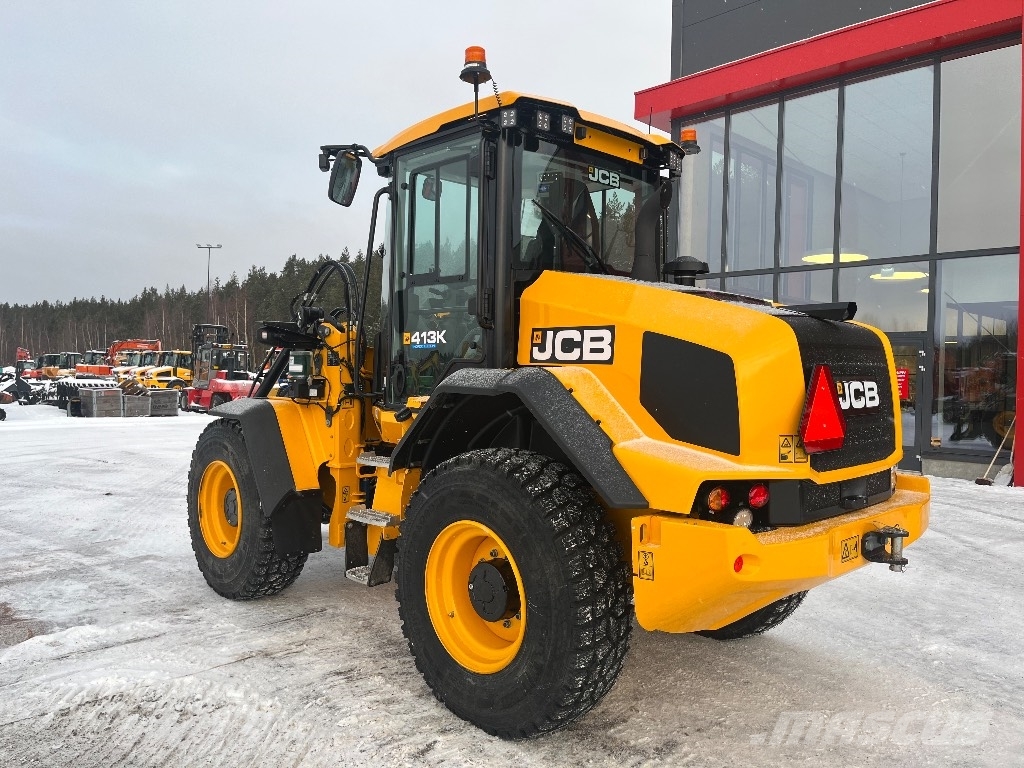 JCB 413 K / Uusi, Takuu 12kk Cargadoras sobre ruedas