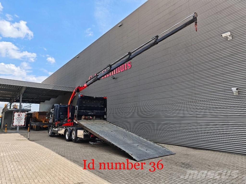 Volvo FM 460 6x2 Omar S8.2000-21 3 Tons Hubbrille Palfin Vehículos de reciclaje