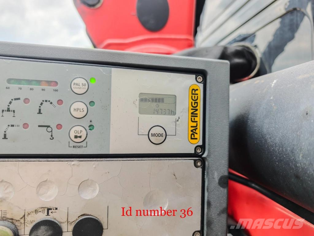 Volvo FM 460 6x2 Omar S8.2000-21 3 Tons Hubbrille Palfin Vehículos de reciclaje