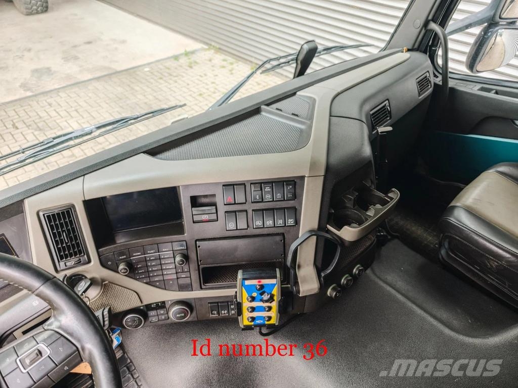 Volvo FM 460 6x2 Omar S8.2000-21 3 Tons Hubbrille Palfin Vehículos de reciclaje