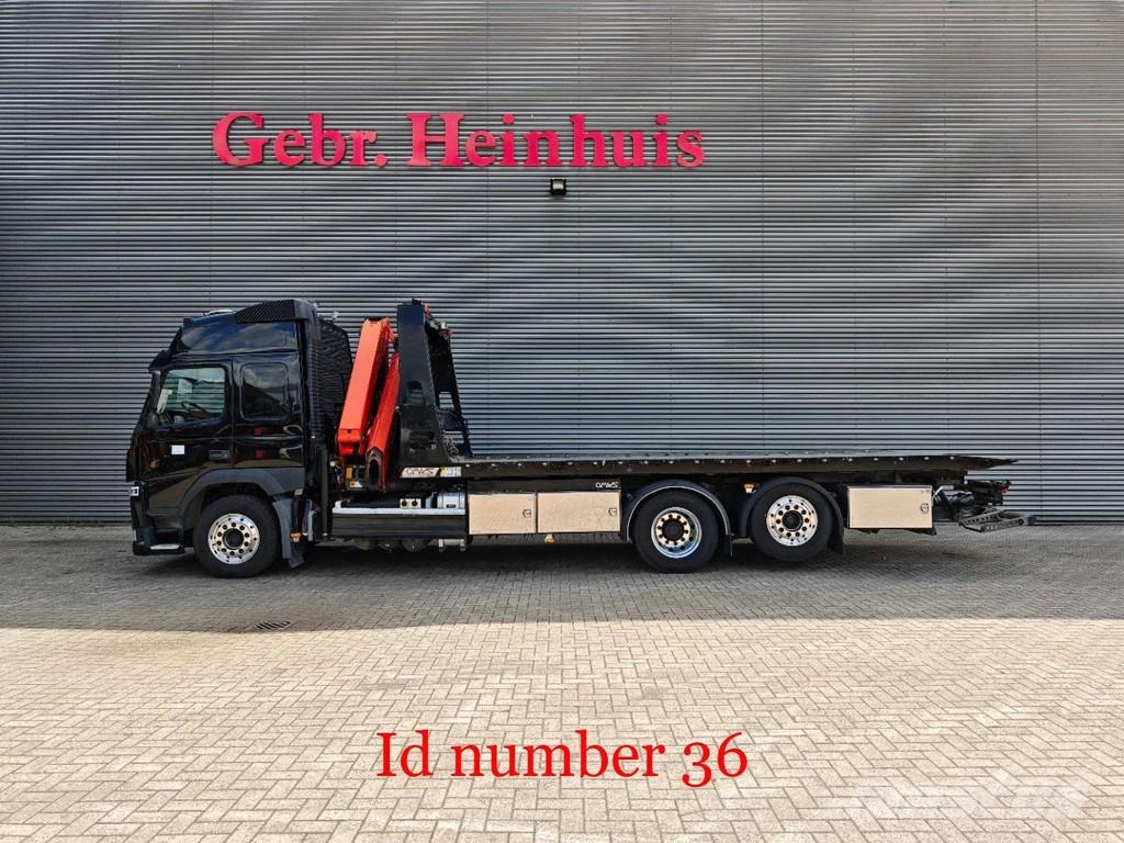 Volvo FM 460 6x2 Omar S8.2000-21 3 Tons Hubbrille Palfin Vehículos de reciclaje