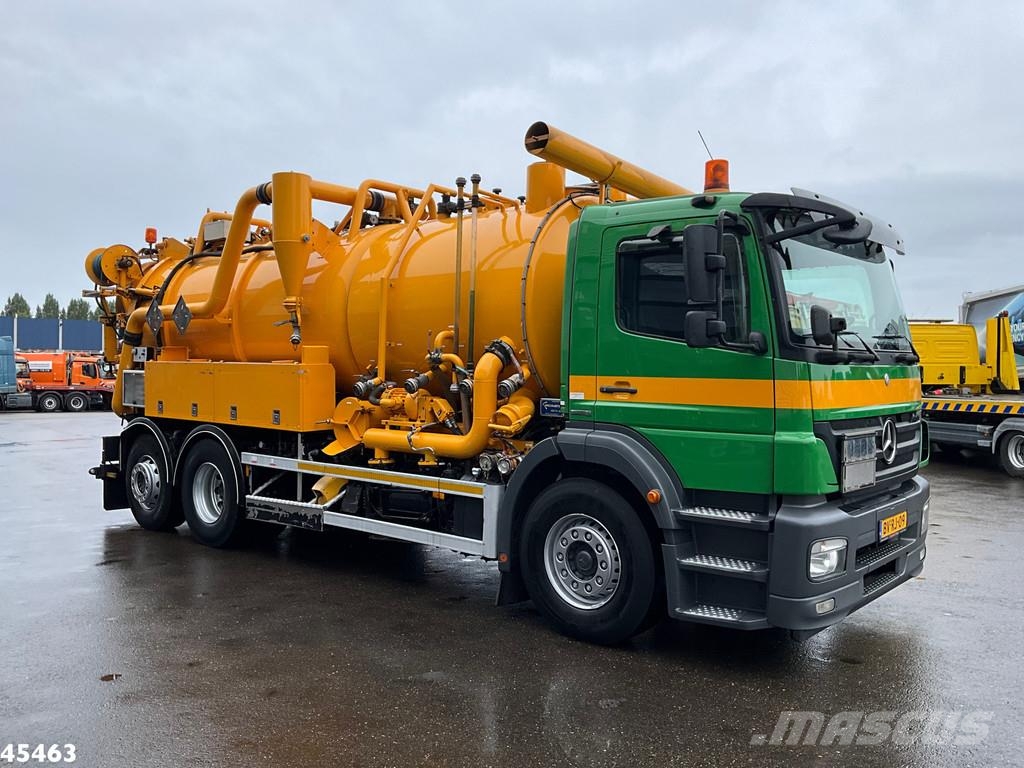 Mercedes-Benz AXOR 2533 Euro 5 Koks Combi Saug- und Druckwagen